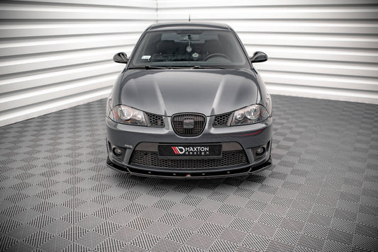 Front Ansatz V.2 für Seat Ibiza Cupra Mk3 schwarz Hochglanz