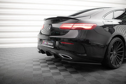 Spoiler CAP für Mercedes-Benz E-Klasse W213 Coupe (C238) AMG-Line / 53 AMG schwarz Hochglanz