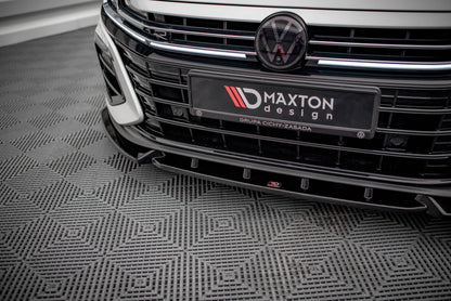 Front Ansatz V.2 für VW Arteon R schwarz Hochglanz