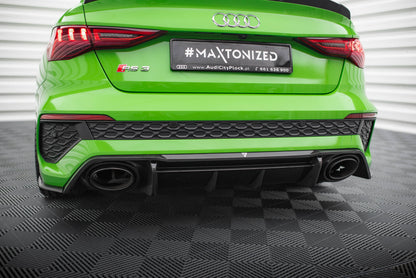 Prepreg Carbon Fiber Diffusor Heck Ansatz für Audi RS3 8Y