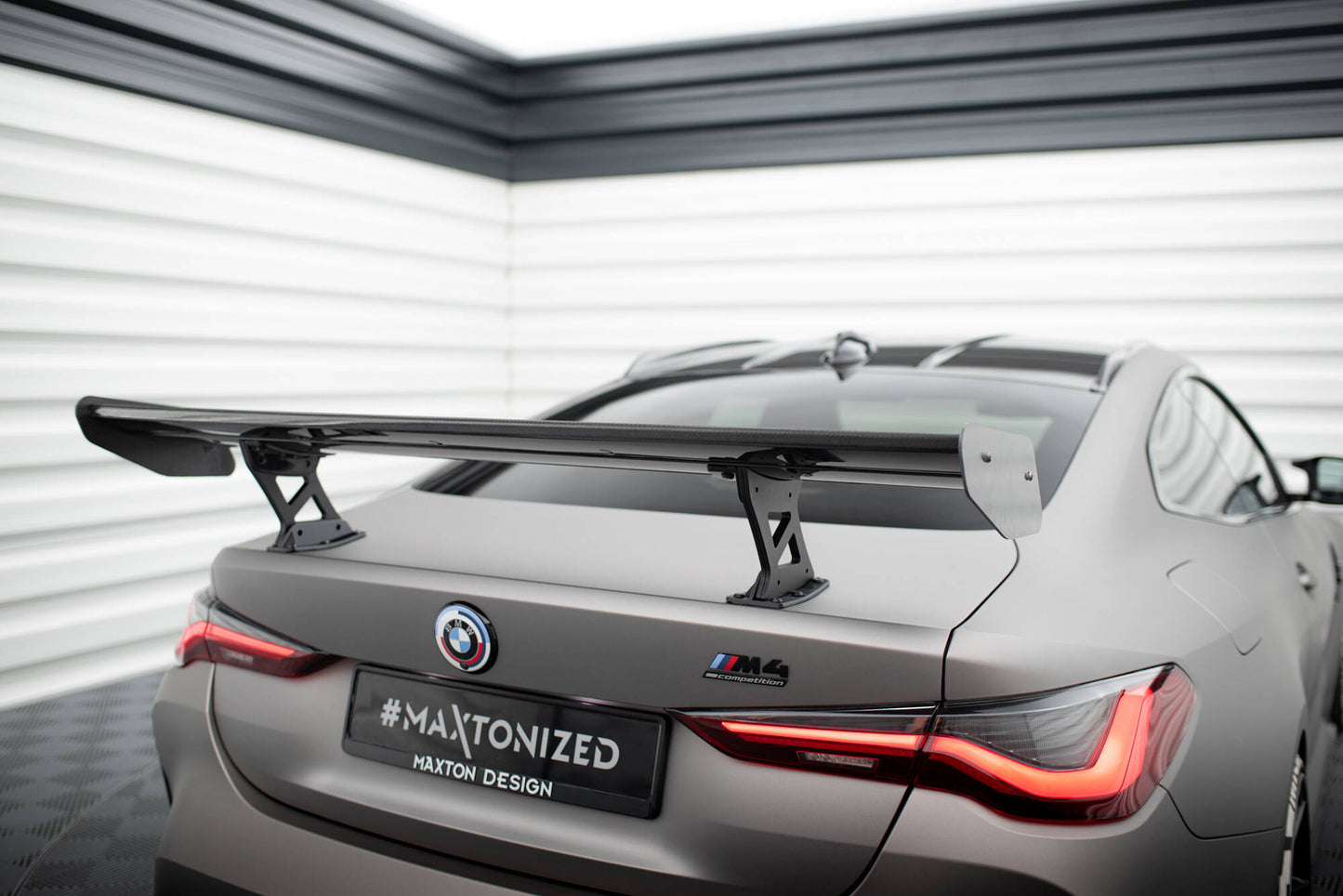 Carbon Spoiler With Internal Brackets Uprights  BMW M4 G82 / G82 Facelift / M440i / 4 M-Paket G22 / G22 Facelift