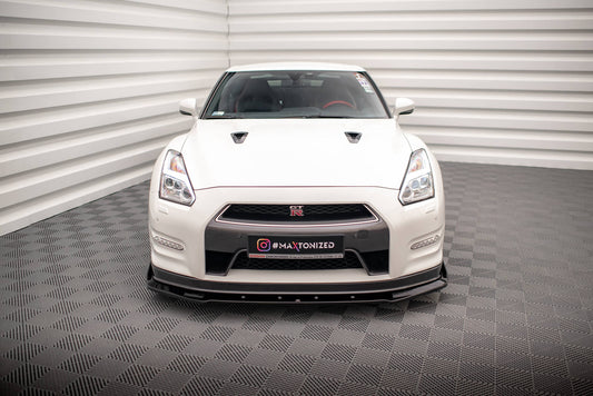 Front Ansatz + Flaps für Nissan GTR R35 Facelift