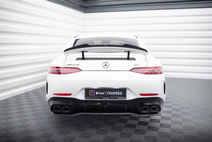Spoiler CAP für Mercedes-AMG GT 53 / 43 V8 Package 4 Door-Coupe schwarz Hochglanz