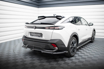 Niedriger Spoiler CAP 3D für Peugeot 408 Mk1 schwarz Hochglanz