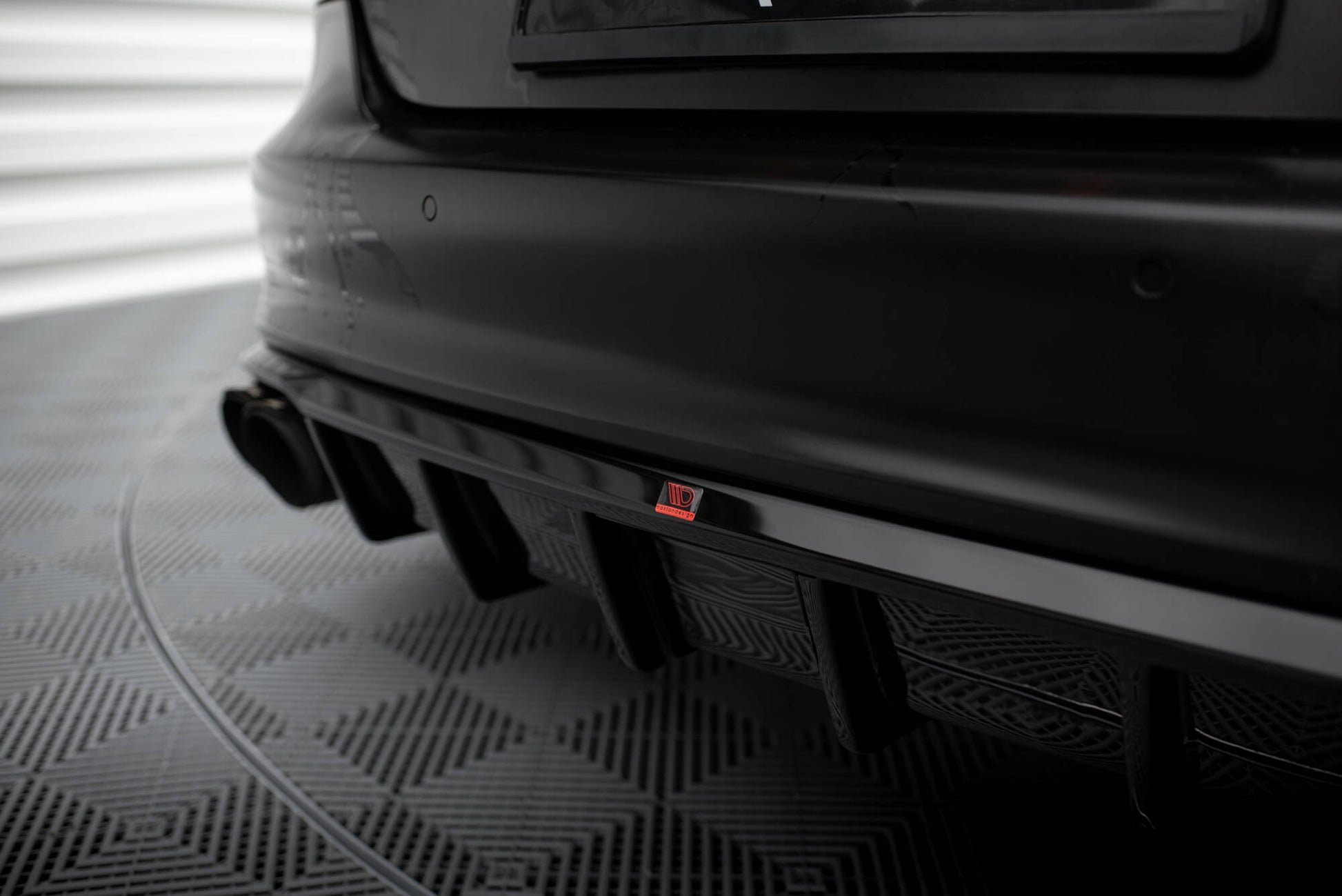 Diffusor Heck Ansatz für Audi S7 C7