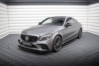 Street Pro Seitenschweller Ansatz für Mercedes-AMG C43 Coupe / Cabrio C205  Facelift / A205 Facelift