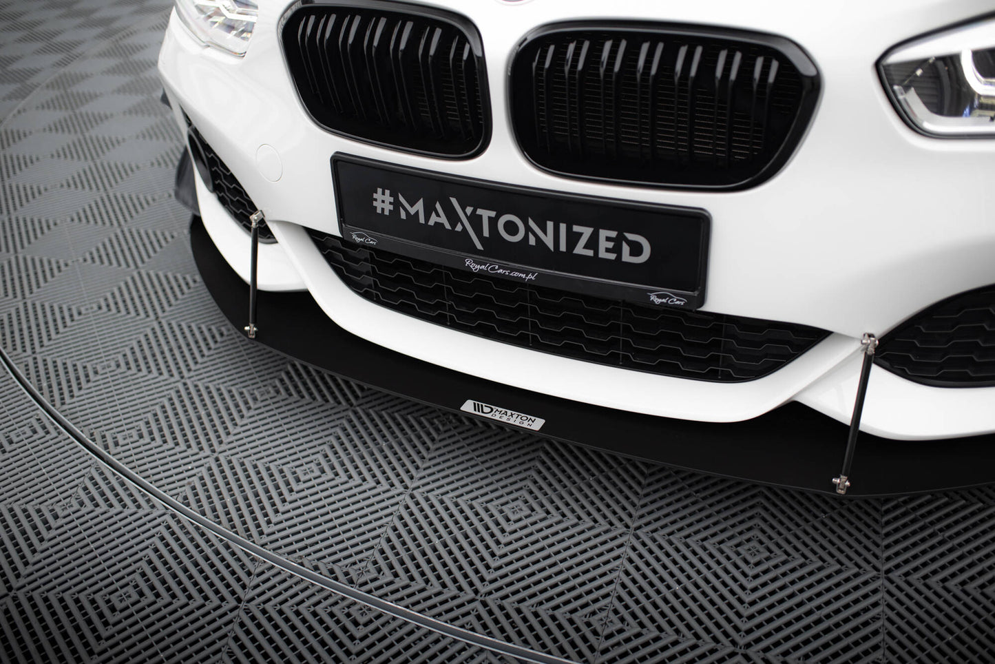 Racing Front Ansatz V.2 für BMW 1er F20/F21 M-Power FACELIFT