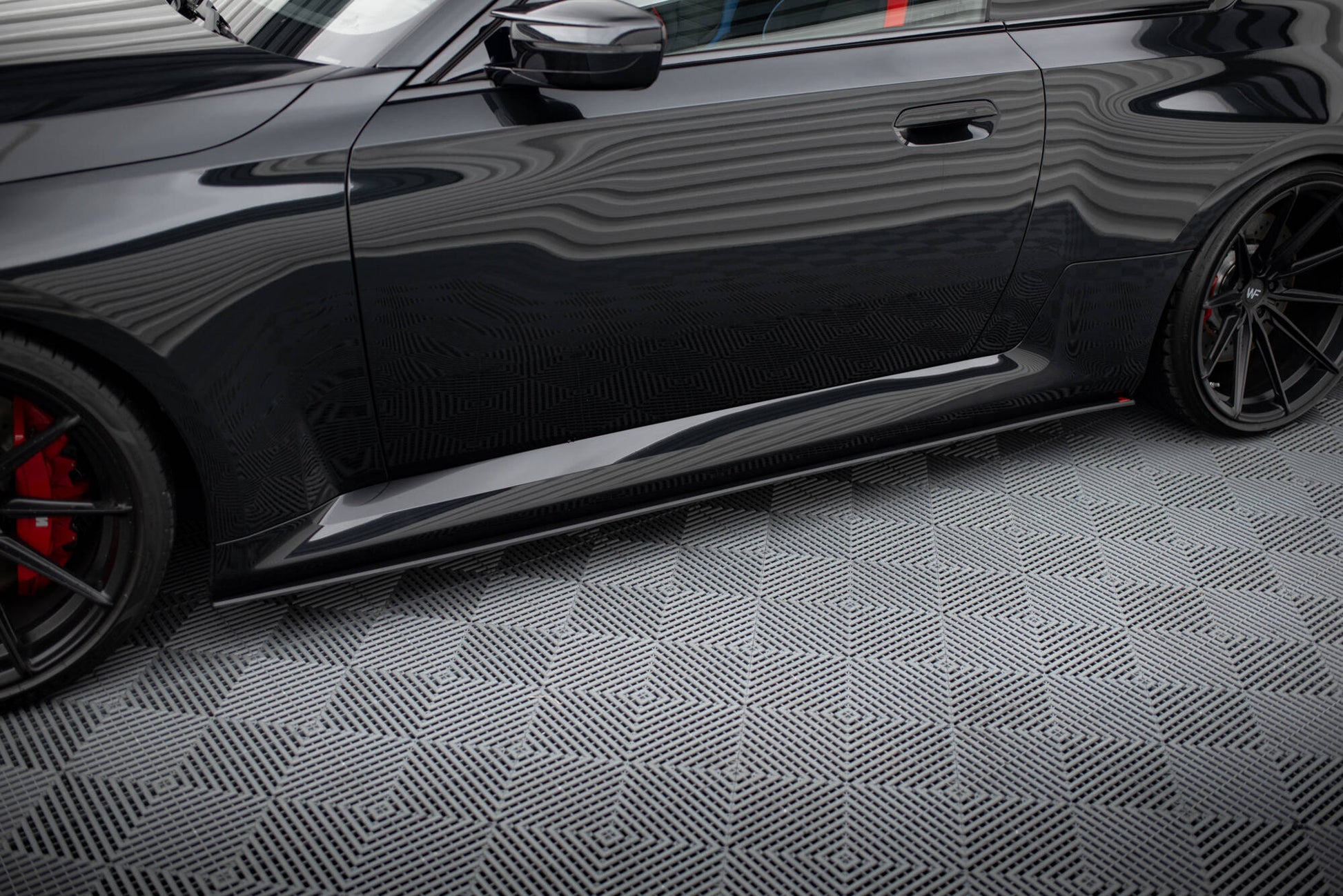 Street Pro Seitenschweller Ansatz für V.1 für BMW M2 G87