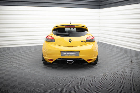 Diffusor Heck Ansatz für Heckschürze für RENAULT MEGANE MK3 RS