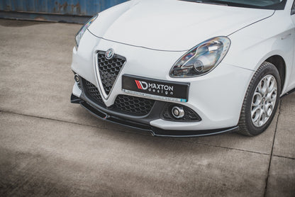 Front Ansatz V.3 für Alfa Romeo Giulietta  schwarz Hochglanz