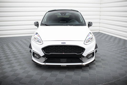 Front Sport Diffusor V.2 Ford Fiesta Mk8 ST / ST-Line schwarz Hochglanz
