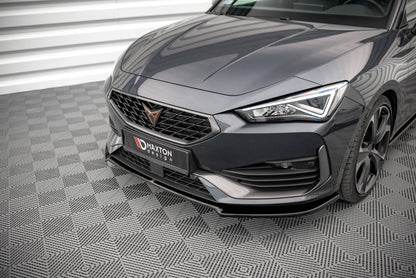 Front Ansatz V.2 für Cupra Leon Mk1 schwarz Hochglanz