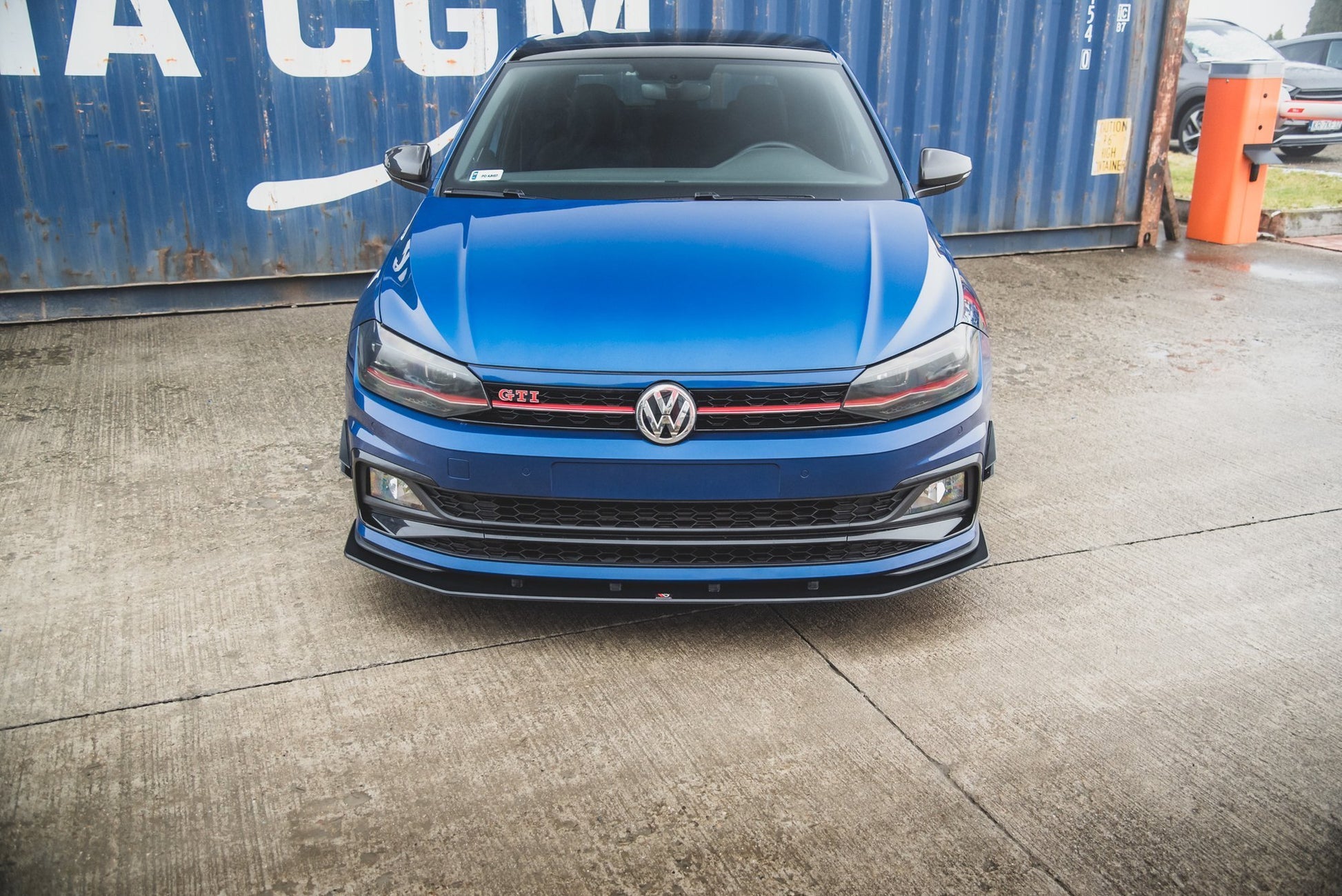 Street Pro Front Ansatz für für Volkswagen Polo GTI Mk6