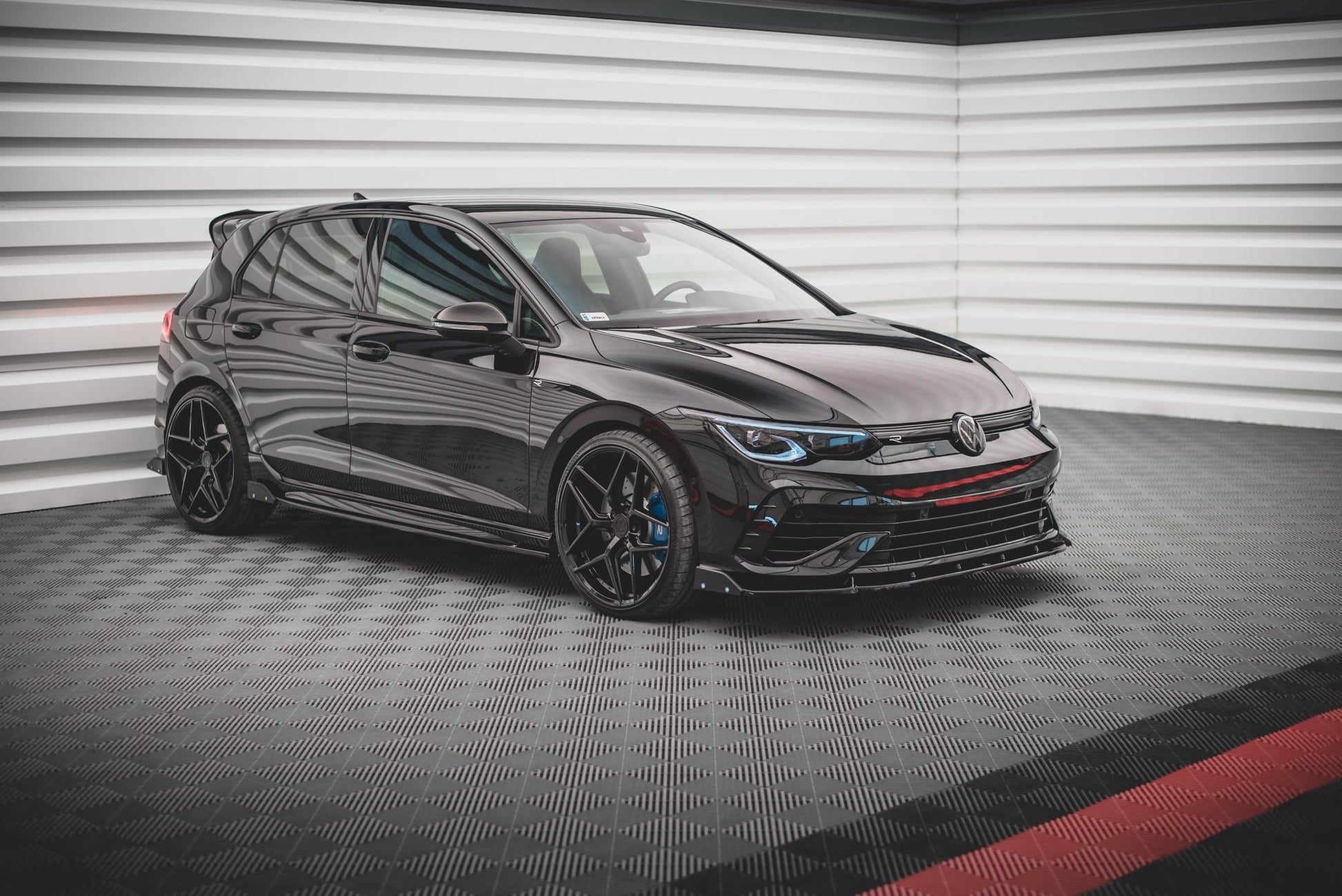 Seitenschweller Ansatz für V.2 für + Flaps Volkswagen Golf R Mk8