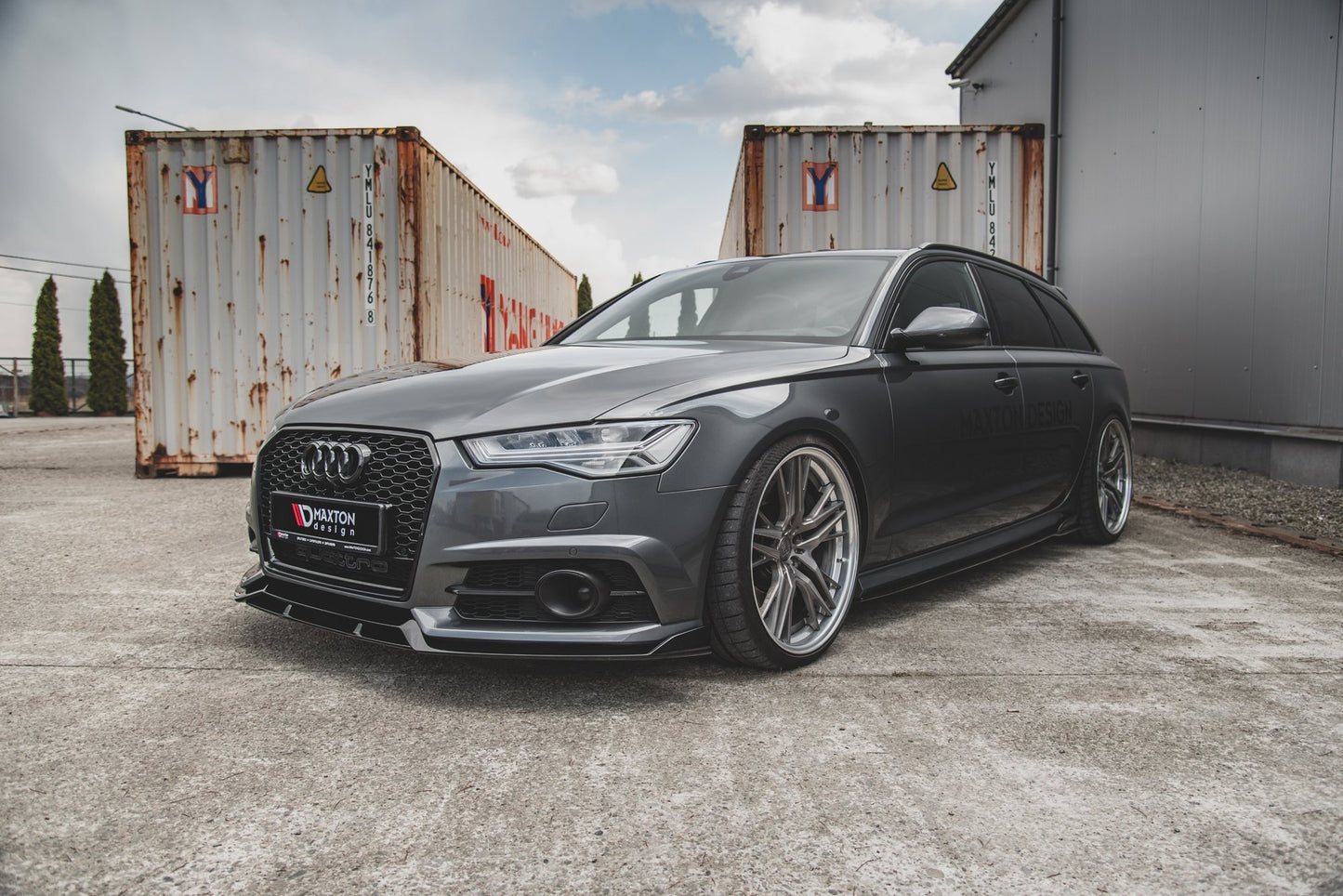 Front Ansatz für Audi A6 / A6 C7 S-line/ S6 C7 Facelift