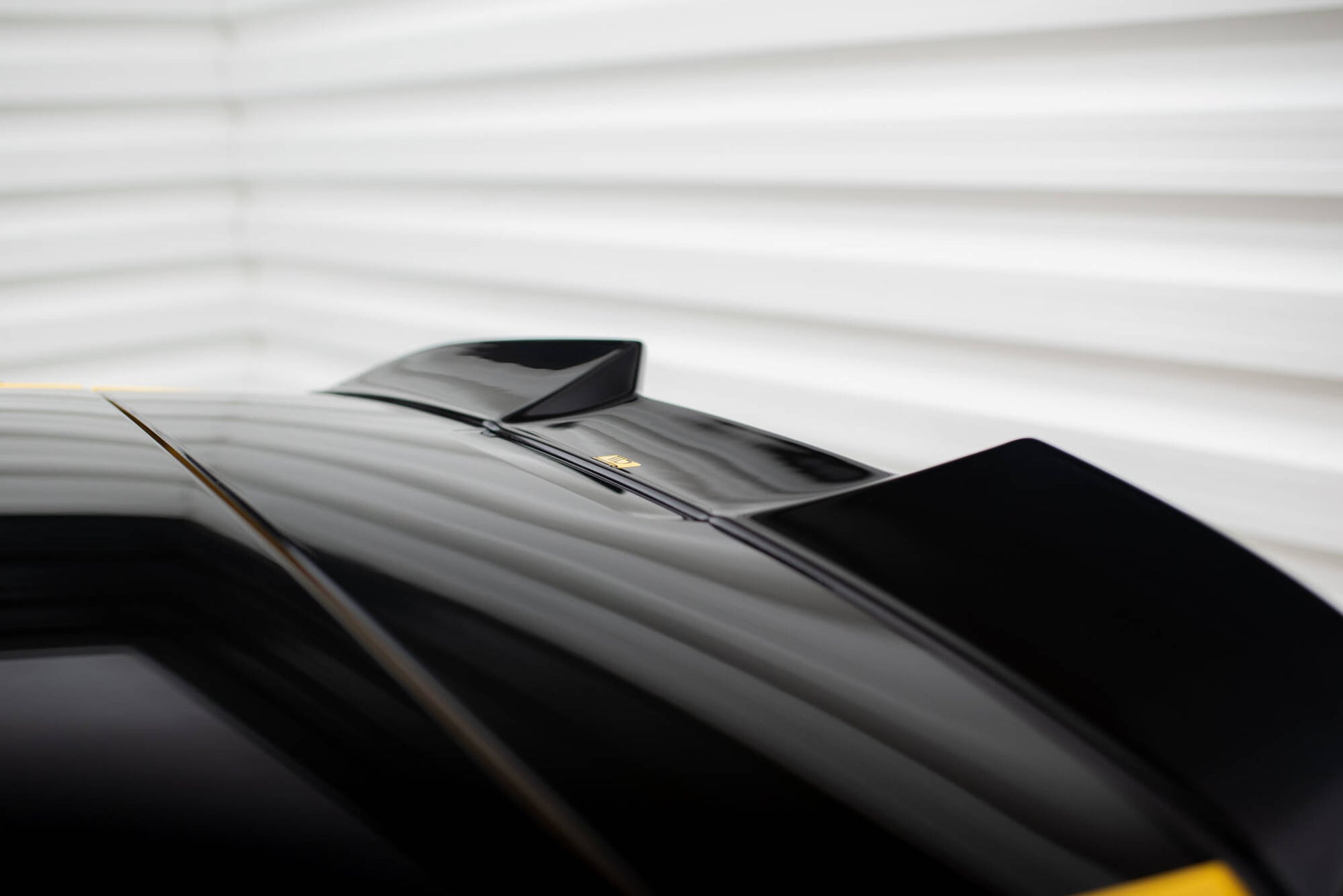 Spoiler CAP 3D für Audi RS3 / S3 / A3 S-Line Sportback 8Y schwarz Hochglanz