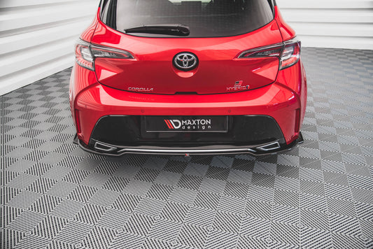 Heckansatz Toyota Corolla GR Sport Hatchback XII schwarz Hochglanz