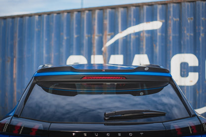 Spoiler CAP für Peugeot 2008 Mk2 schwarz Hochglanz