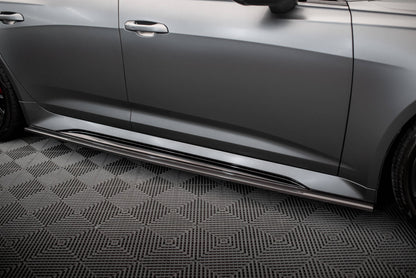 Set of Carbon Fiber Splitters Audi RS6 C8 schwarz matt