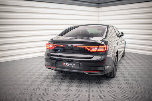 Diffusor Heck Ansatz für Renault Talisman schwarz Hochglanz