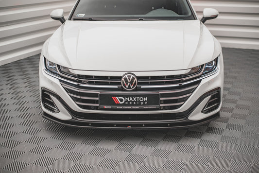 Front Ansatz V.2 für VW Arteon R-Line Facelift schwarz Hochglanz