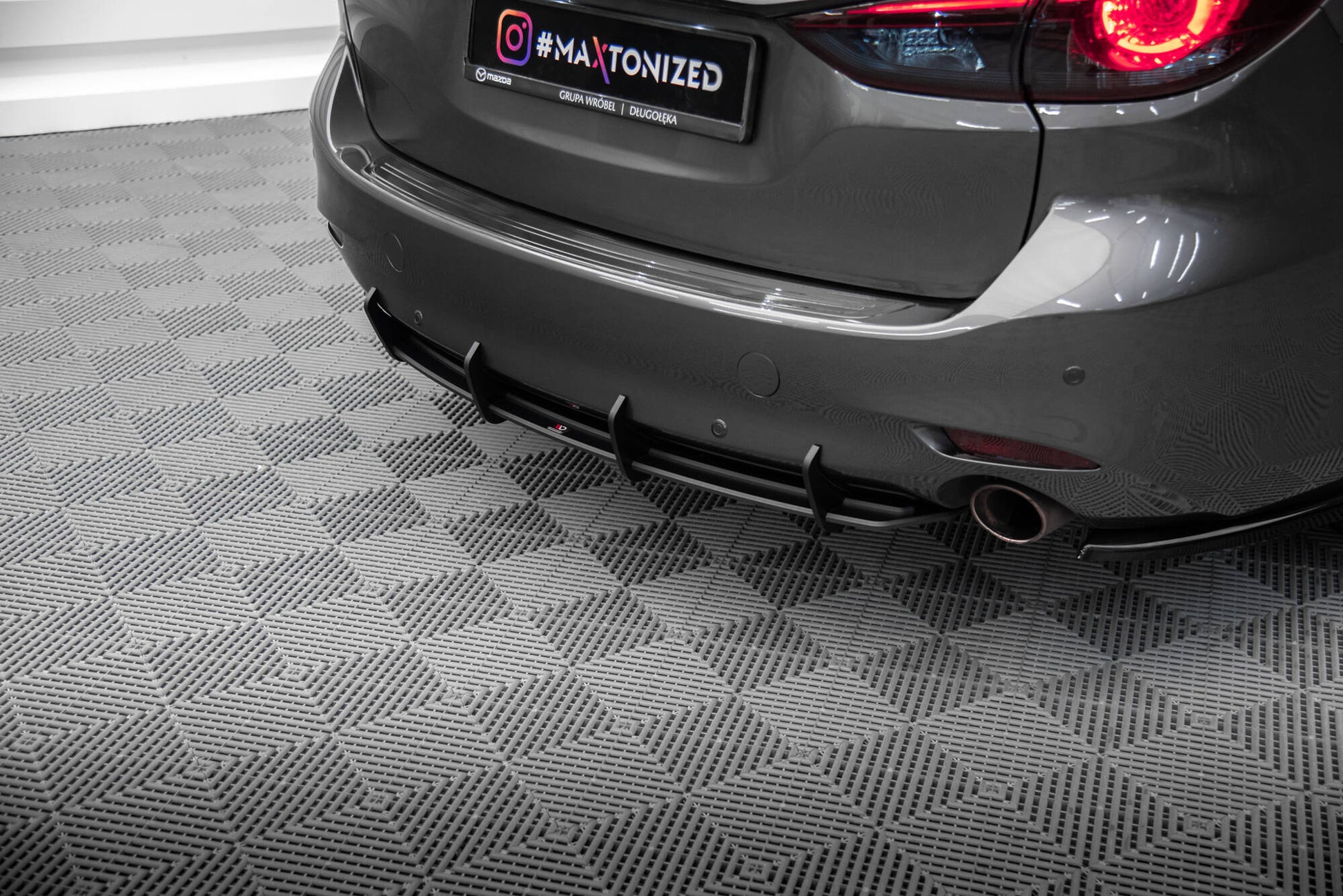 Street Pro Heckschürze für Mazda 6 Kombi Mk3 Facelift