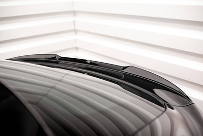 Spoiler CAP 3D für V.1 BMW X6 F16 M-Paket / X6 M F86 schwarz Hochglanz