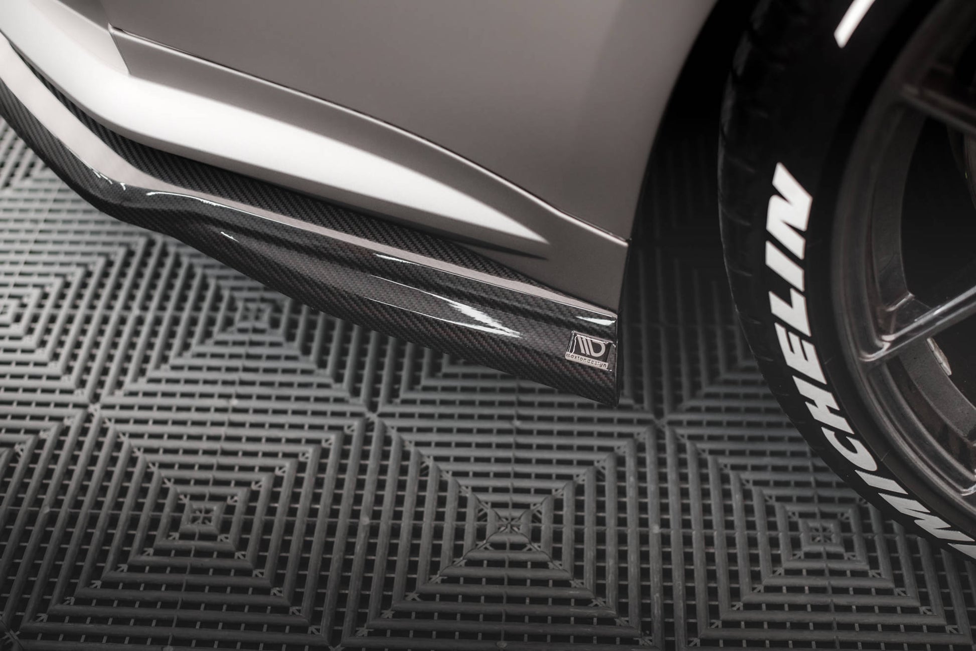 Prepreg Carbon Fiber Heck Ansatz Flaps Diffusor für BMW M4 G82 / G82 Facelift