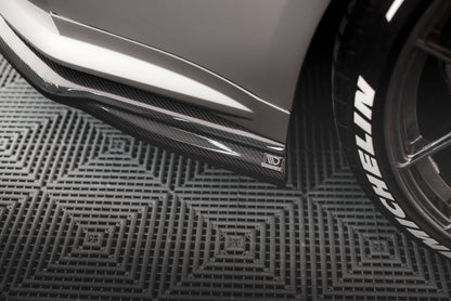 Prepreg Carbon Fiber Heck Ansatz Flaps Diffusor für BMW M4 G82 / G82 Facelift