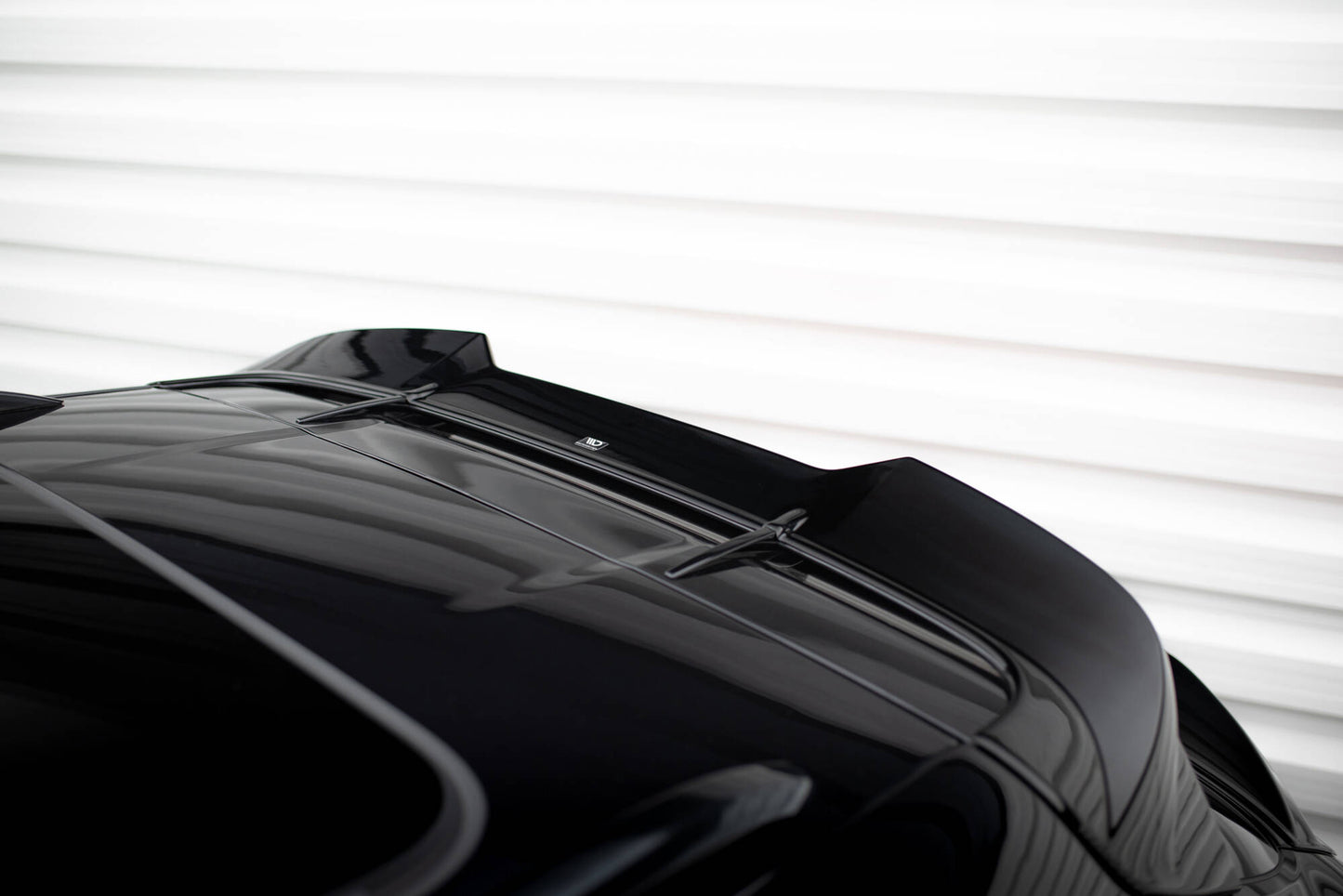 Höher Spoiler CAP 3D für Porsche Macan GTS Mk1 Facelift 2 schwarz Hochglanz