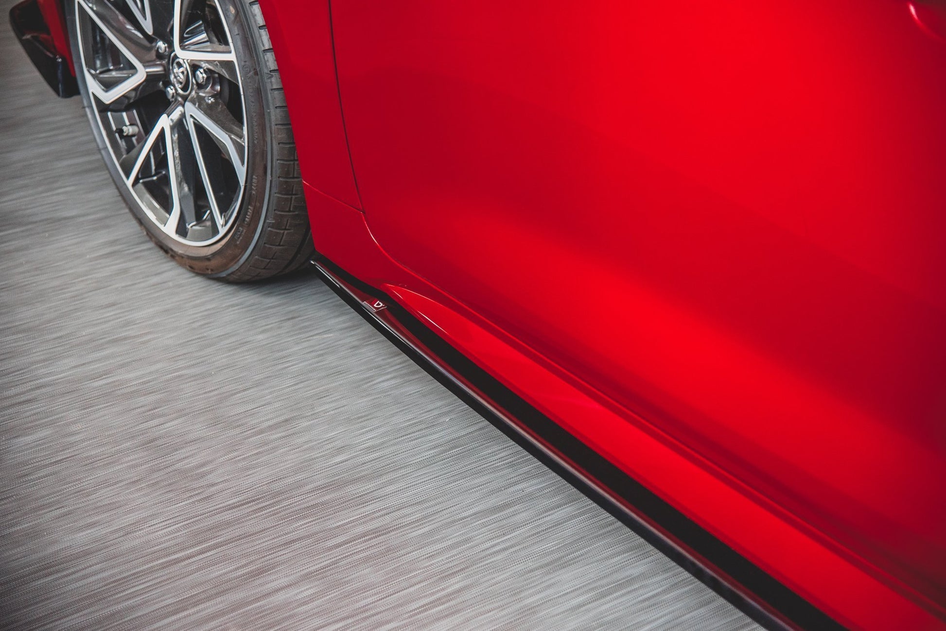 Seitenschweller Ansatz für Toyota Corolla XII Hatchback Carbon Look