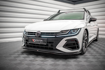 Front Ansatz V.3 für VW Arteon R schwarz Hochglanz