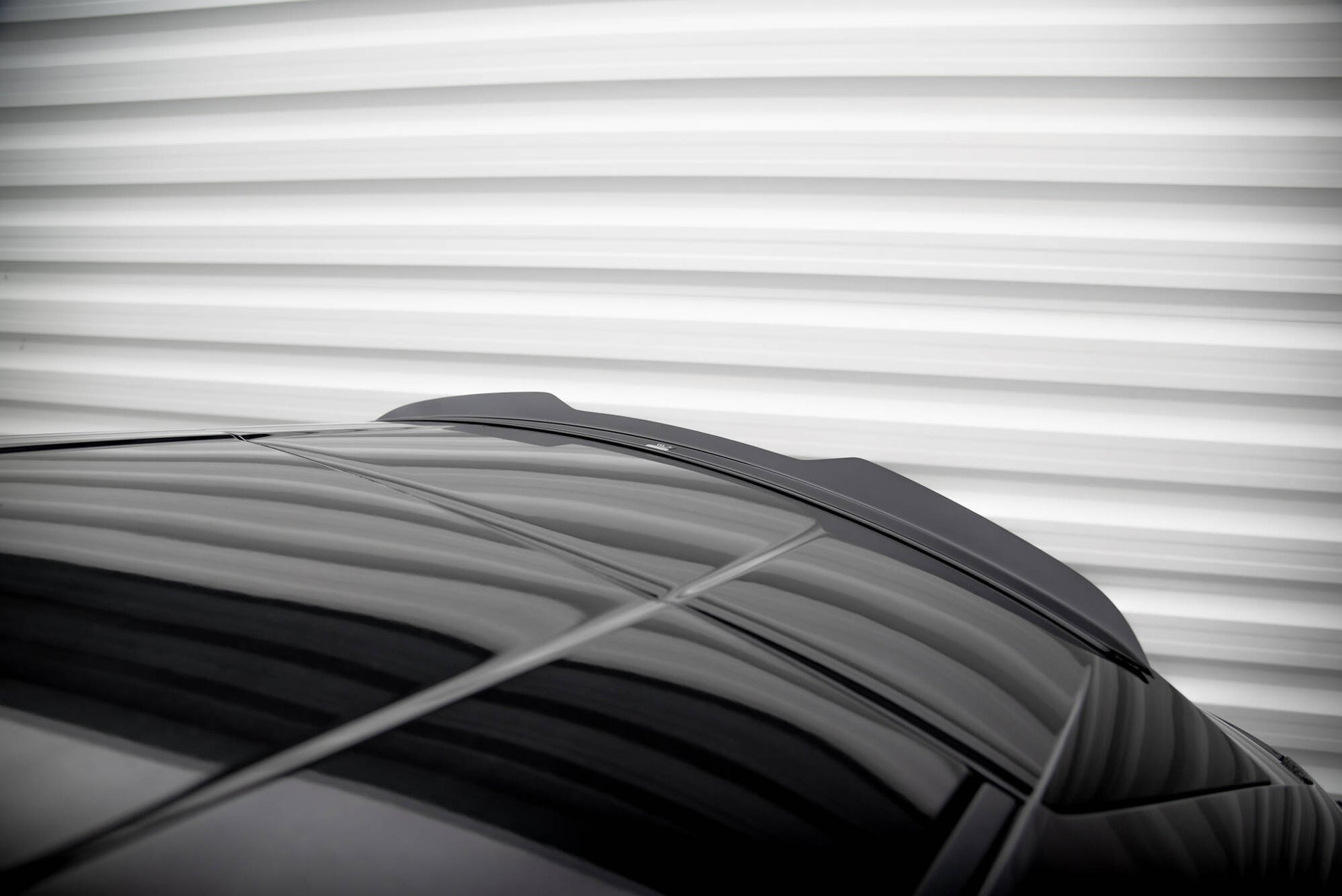 Spoiler CAP für Mazda 3 Mk4 schwarz Hochglanz