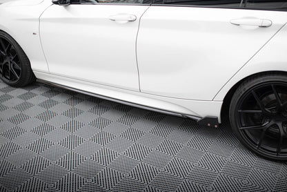 Seitenschweller Ansatz für V.4 + Flaps BMW 1er M-Paket / M140i F20 Facelift