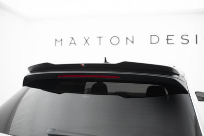 Spoiler CAP für VW T-Roc R / R-Line Mk1  schwarz Hochglanz
