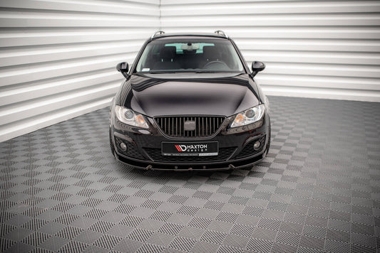 Front Ansatz V.1 für Seat Exeo schwarz matt