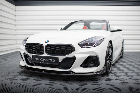 Front Ansatz V.3 für BMW Z4 M40i / M-Paket G29 Facelift schwarz Hochglanz