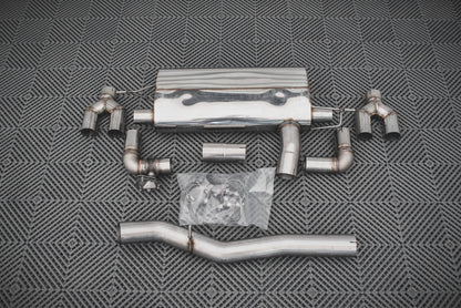 Diffusor Heck Ansatz V.2 für + Milltek Sport Auspuffverlängerung BMW 1er F40 M135i
