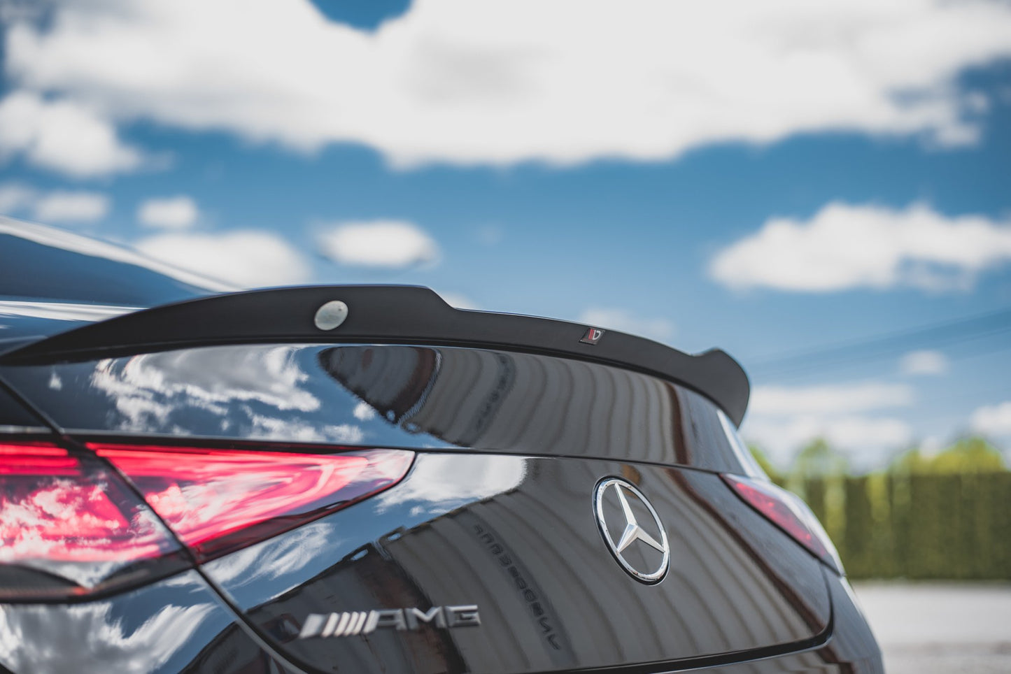 Spoiler CAP für Mercedes-AMG CLS 53 C257 schwarz Hochglanz