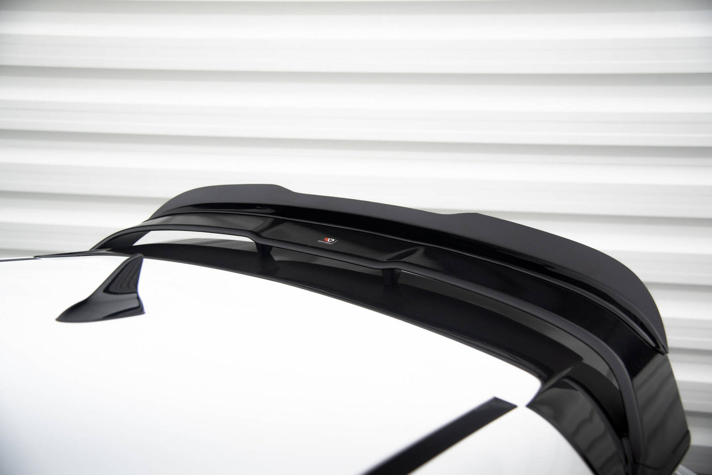 Spoiler CAP für OPEL ASTRA J OPC / VXR schwarz Hochglanz
