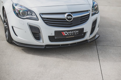 Front Ansatz V.1 für Opel Insignia Mk. 1 OPC Facelift schwarz Hochglanz