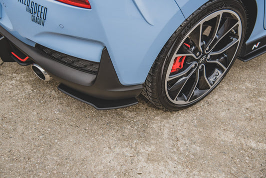 Street Pro Heck Ansatz Flaps Diffusor für Hyundai I30 N Mk3 Hatchback