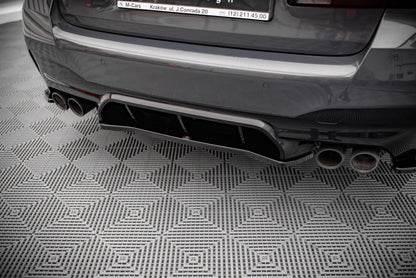 Heckansatz BMW M5 F90 schwarz Hochglanz