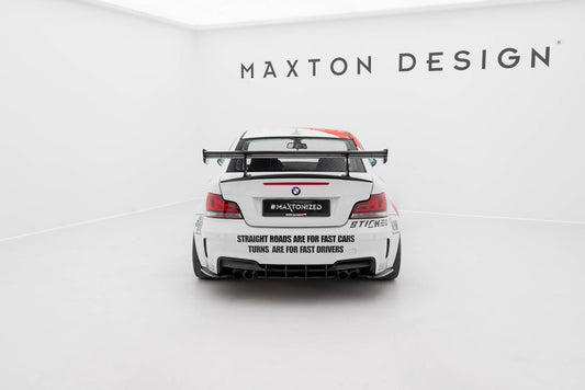 Carbon Spoiler With Upper Swan Mounting  BMW 1er M E82