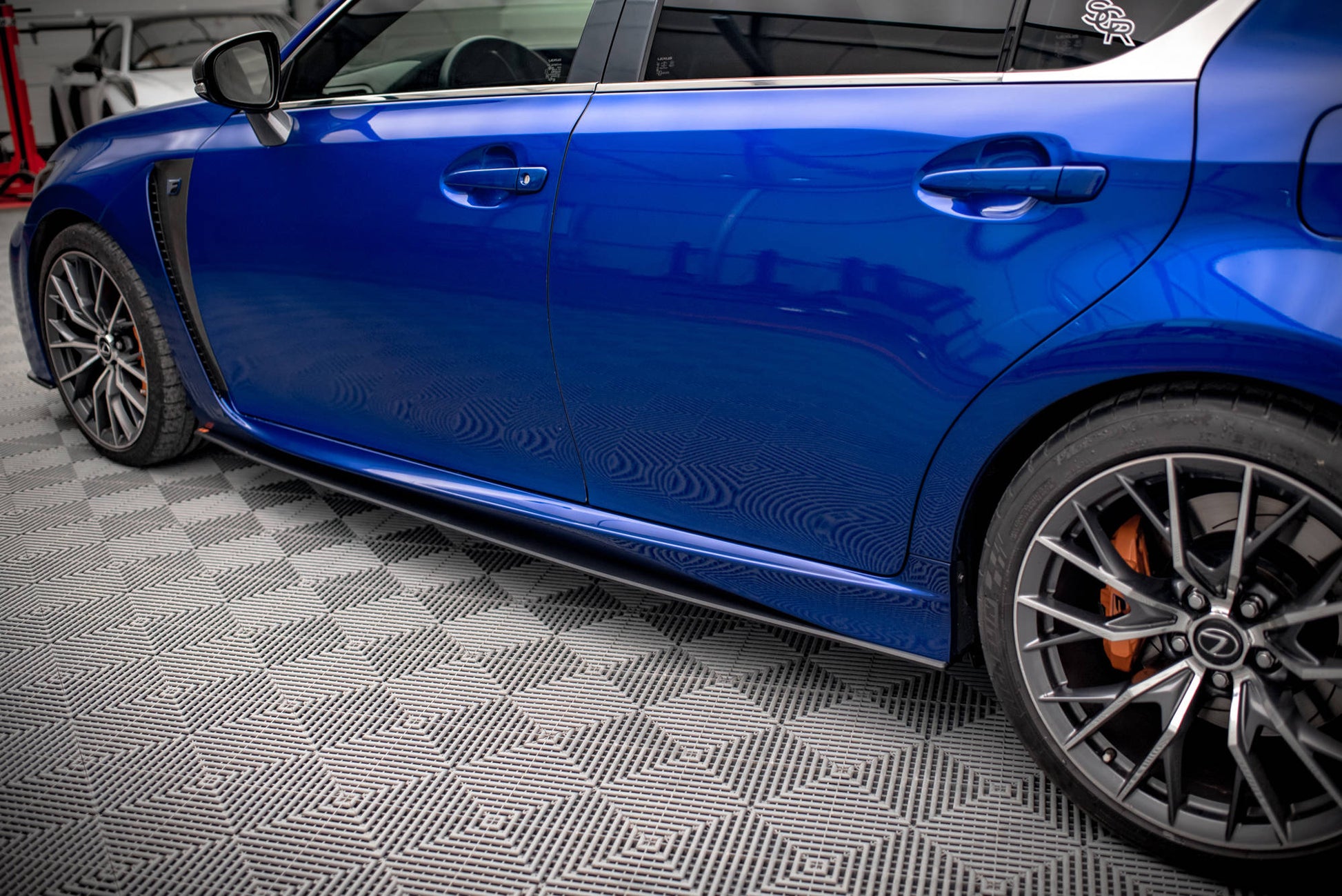 Street Pro Seitenschweller Ansatz für Lexus GS F Mk4 Facelift