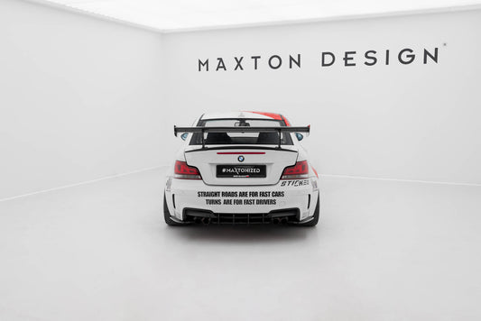 Carbon Spoiler With Internal Brackets Uprights V.1 BMW 1er M E82