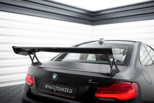 Carbon Spoiler With External Brackets Uprights  BMW M2 F87 / 2 / 2 M-Paket F22