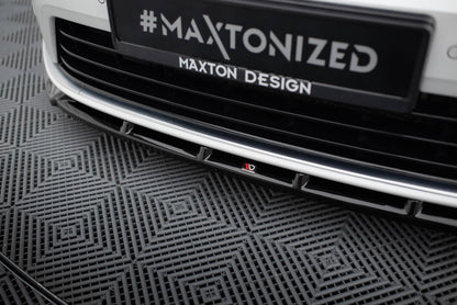 Front Ansatz V.5 + Flaps für VW Golf R / R-Line Mk7