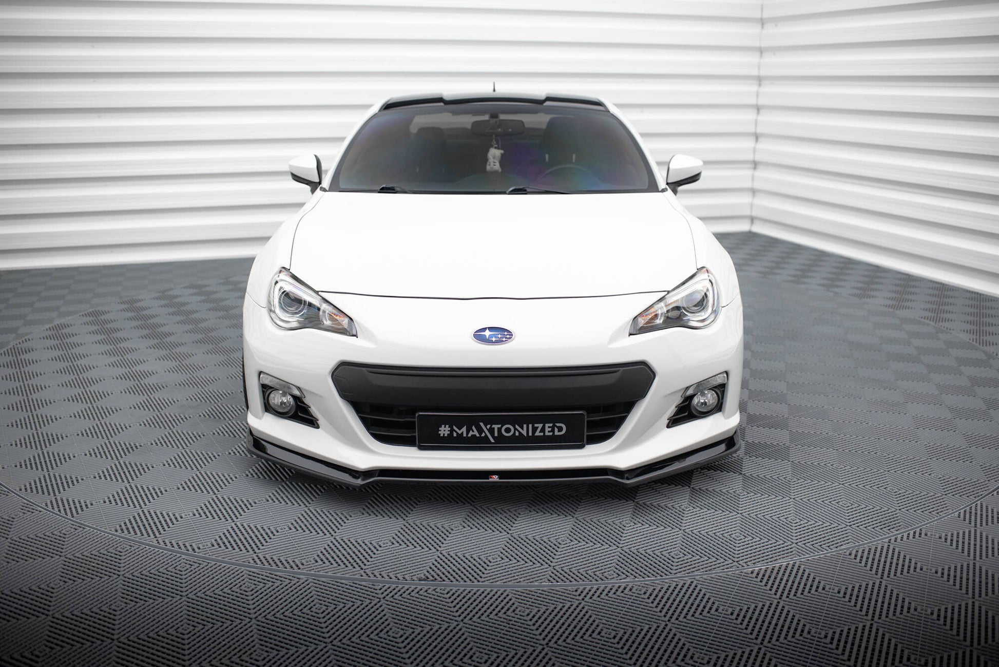 Front Ansatz V.2 für Subaru BRZ Mk1  schwarz Hochglanz