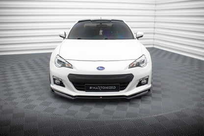 Front Ansatz V.2 für Subaru BRZ Mk1  schwarz Hochglanz